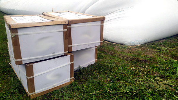 Рукав для збер?гання зерна, силосу ? с?нажу.